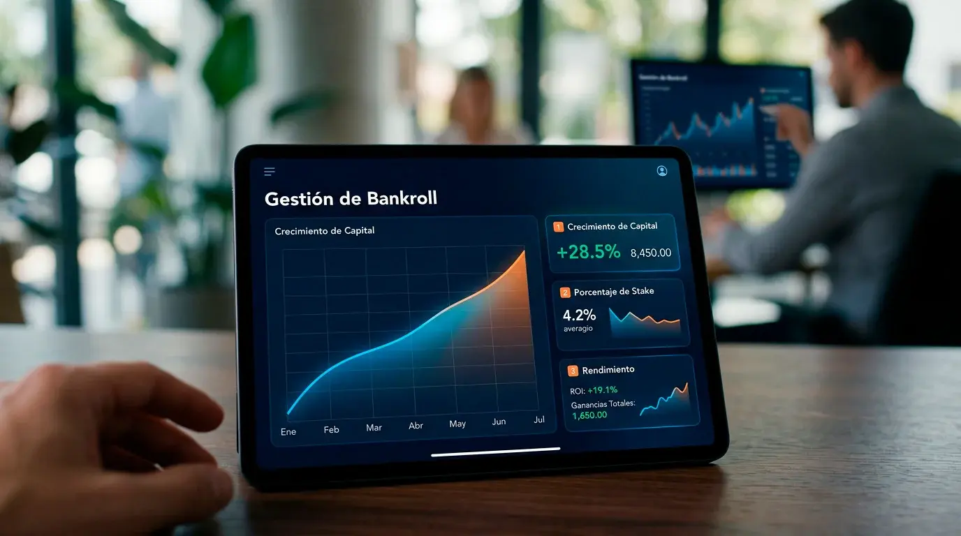 Gestión del bankroll en apuestas NBA con gráficos de control financiero