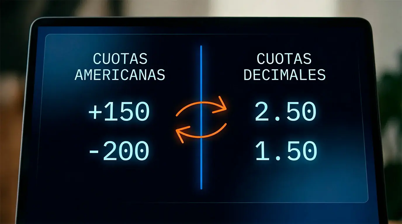 Cuotas Americanas vs Decimales: Guía de Formatos NBA