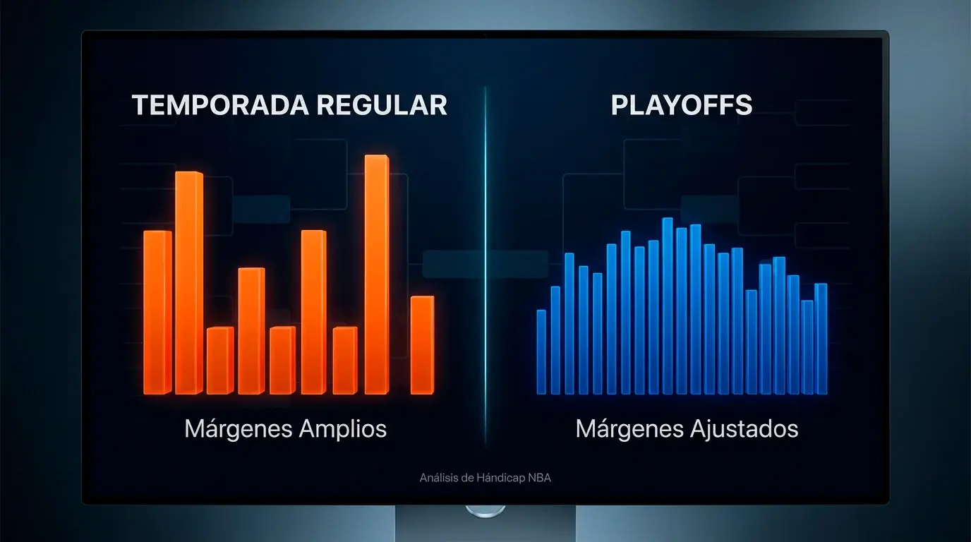 Hándicap en Playoffs NBA: Diferencias con Temporada Regular