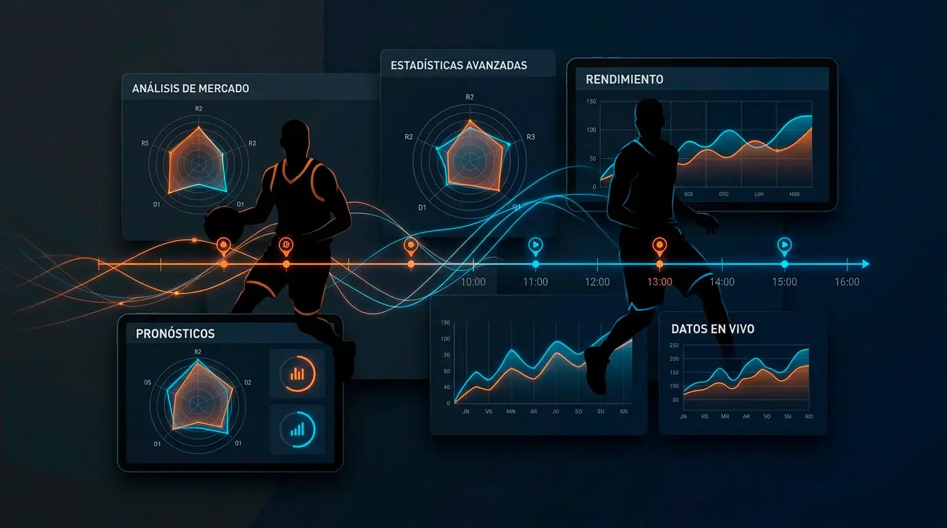 Mercados avanzados NBA - player props, parlays y apuestas de futuros
