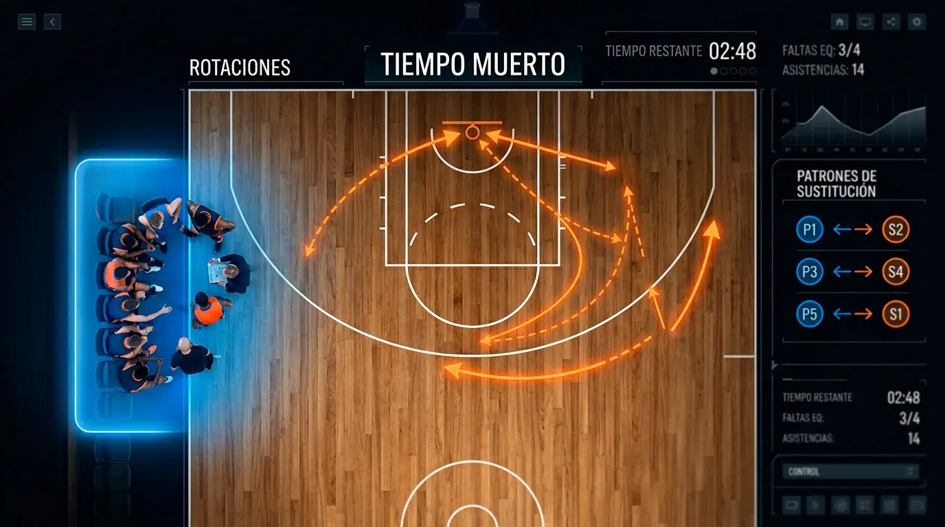 Tiempos Muertos y Rotaciones: Su Impacto en las Apuestas NBA en Vivo